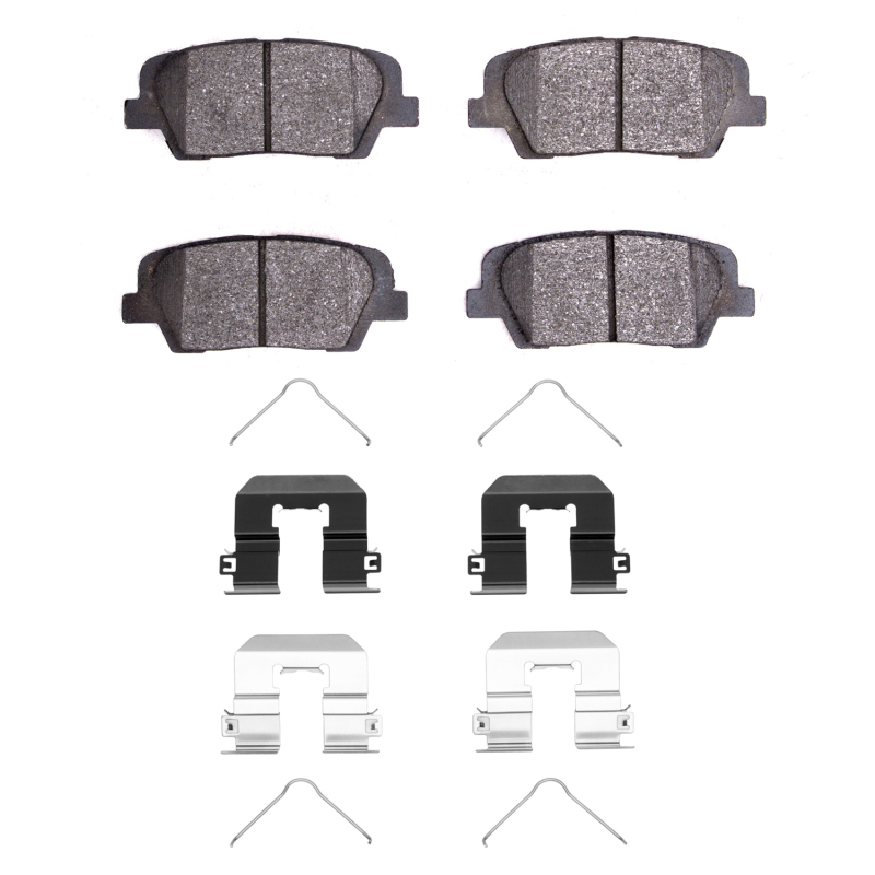 Kia Sorento Brake Pads - Rear - R1 Concepts - Ceramic - `15-`20